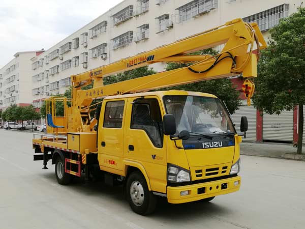 慶鈴五十鈴14米高空作業(yè)車(chē)